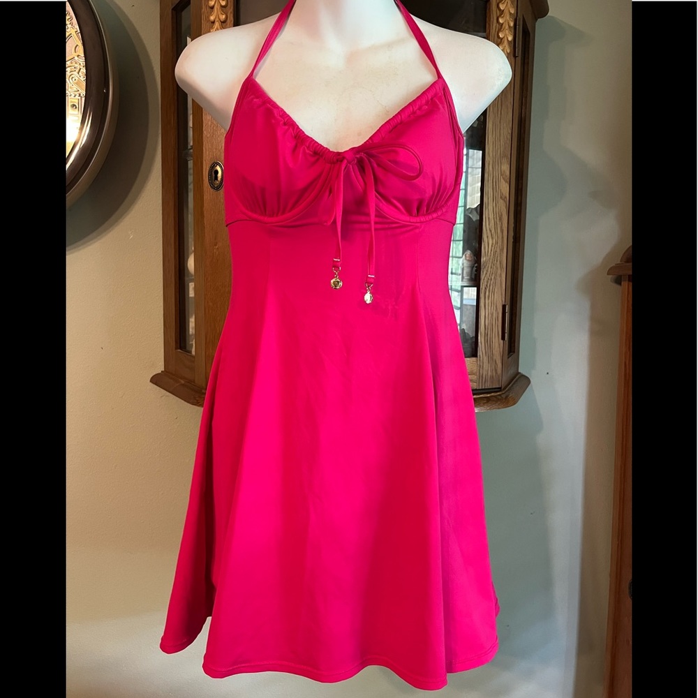 Anne Cole Pink Swim Dress